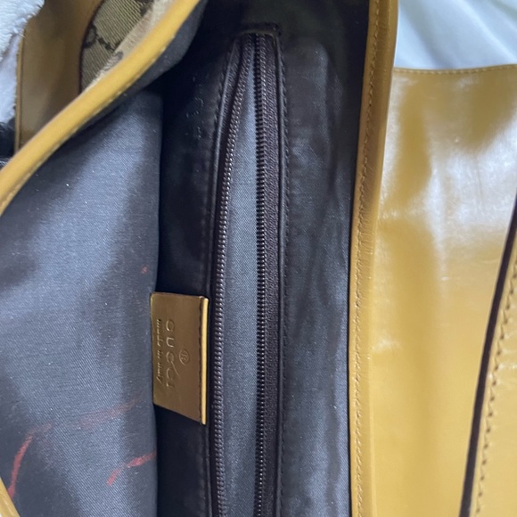 Vintage Gucci Jackie hobo GG canvas w dust bag. Authentic! Free Shipping. - Picture 7 of 9